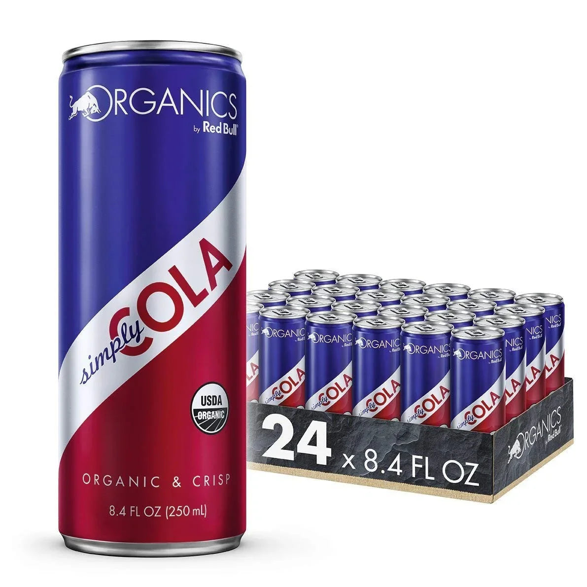 Pack X24 Red Bull Organics Simply Cola 250ML