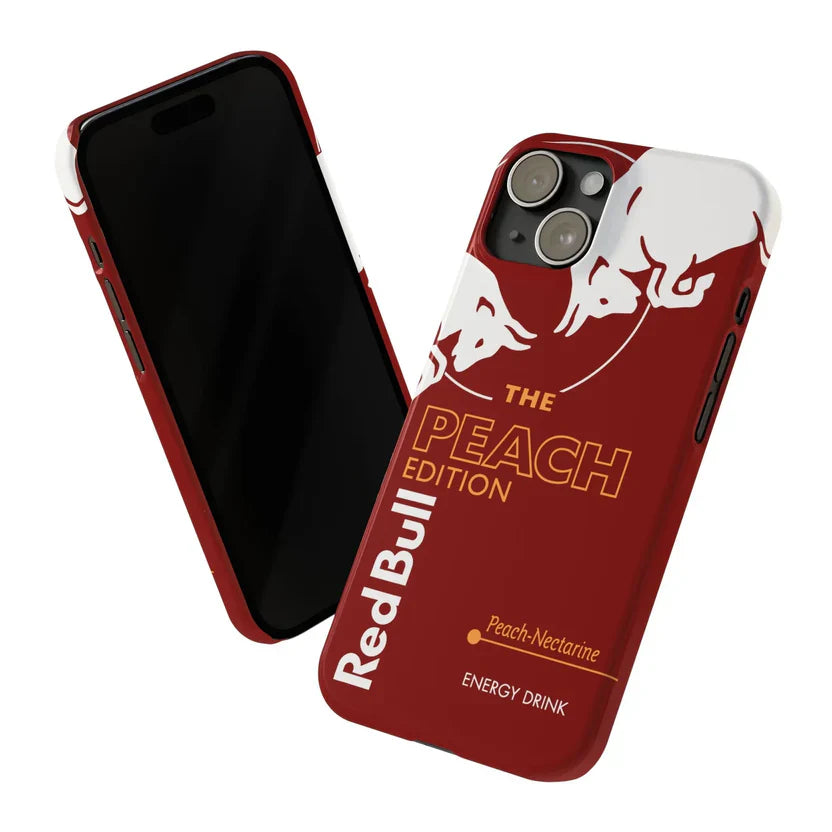 Red Bull iPhone Case Peach Edition