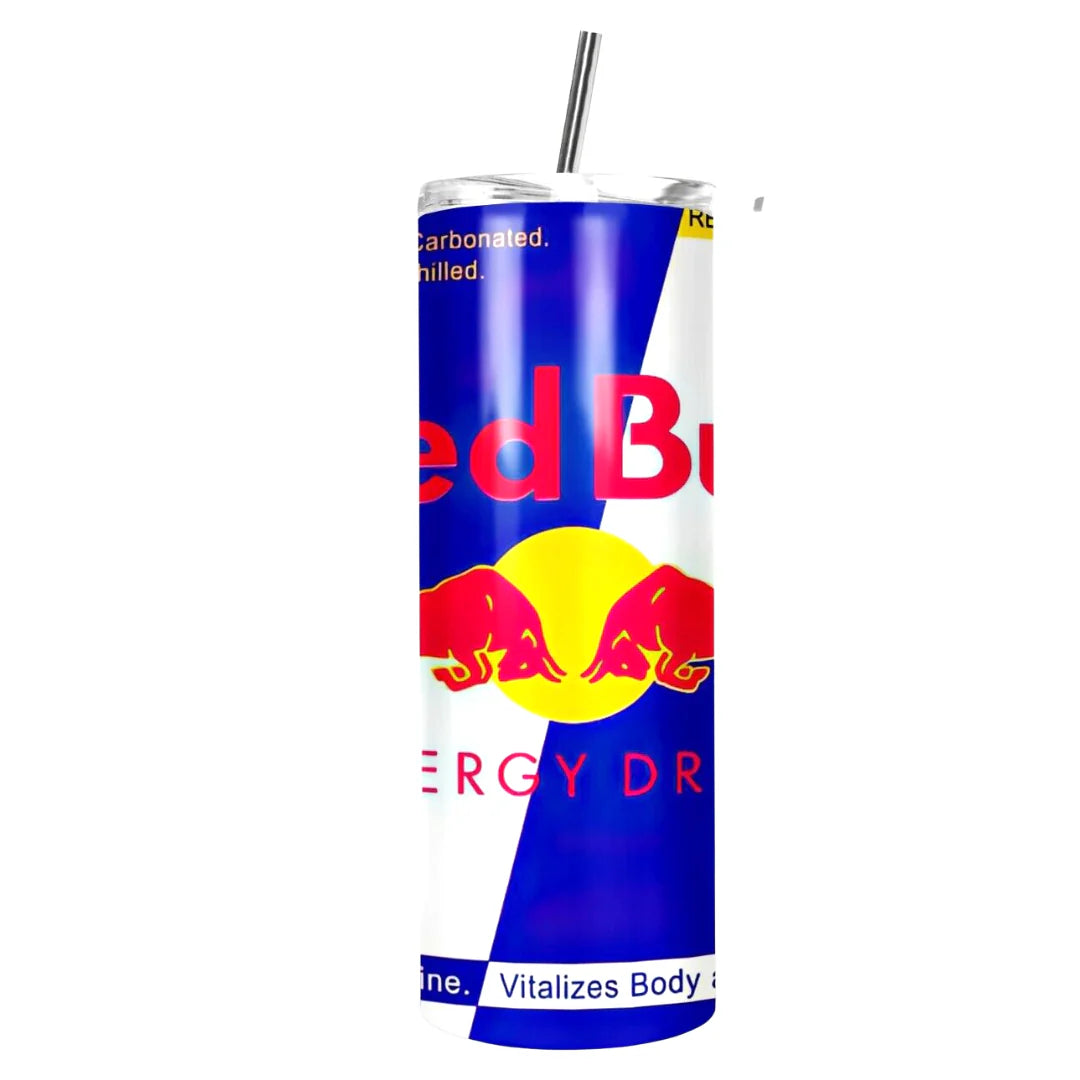 Red Bull Cup With Straw Original Edition