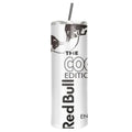 Red Bull Cup With Straw Coconut Edition