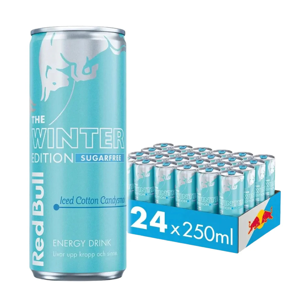 Pack X24 Red Bull Iced Cotton Candy Sugarfree 250ML