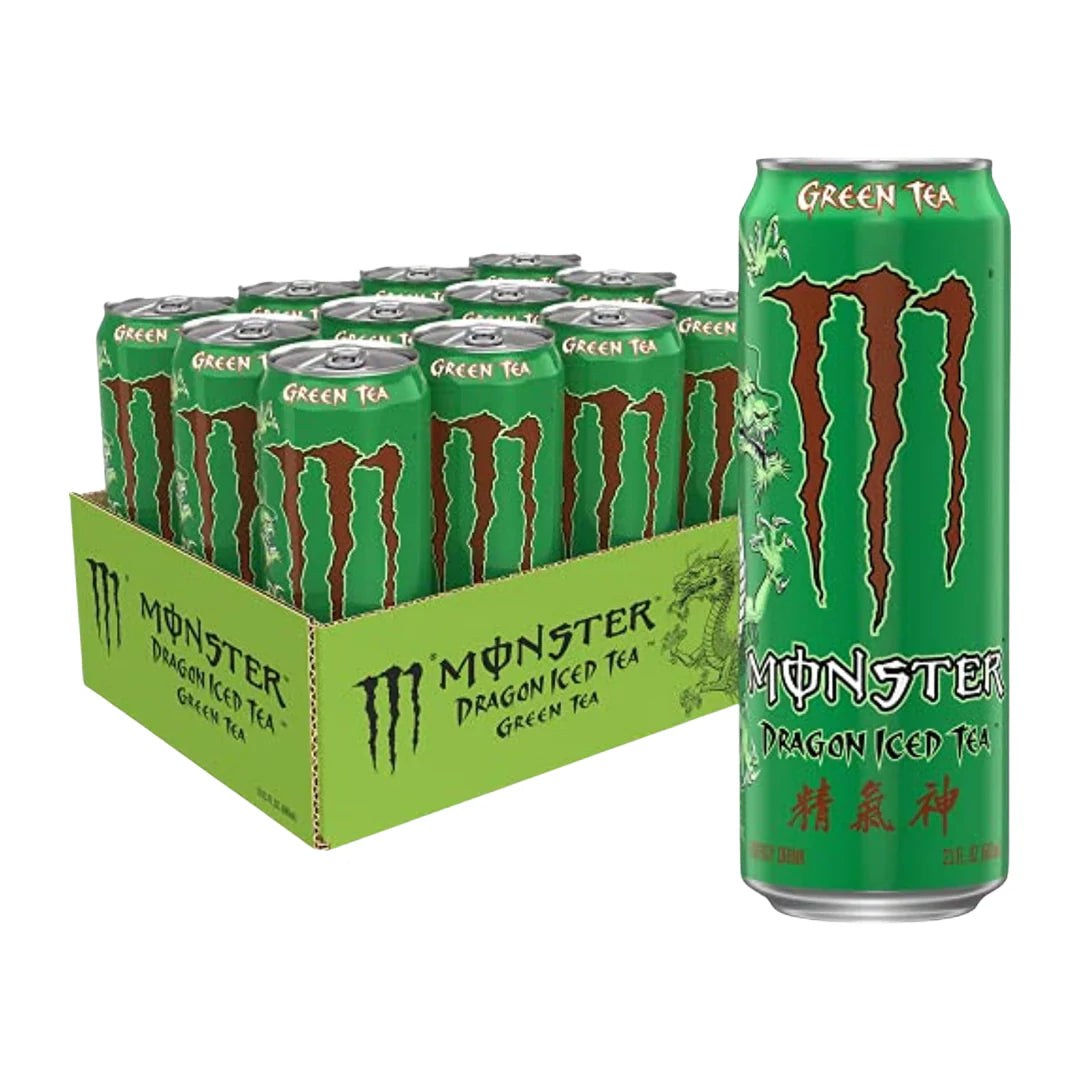 Pack X12 Monster Energy Dragon Green Tea