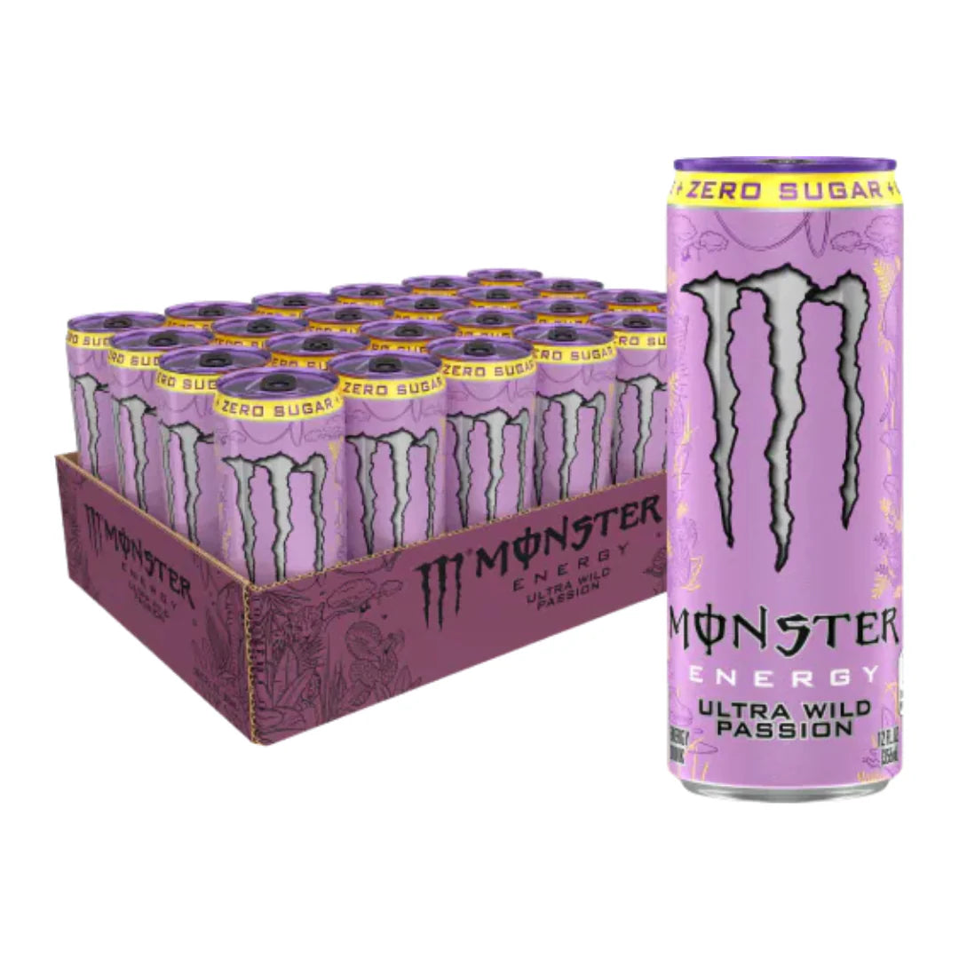 Pack X12 Monster Energy Ultra Wild Passion