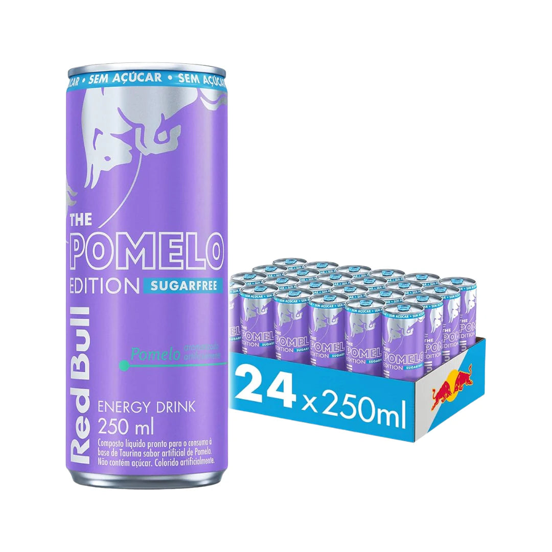 Pack X24 Red Bull Pomelo Sugarfree 250ML (Brazil)