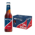 Pack X24 Red Bull Organics Simply Cola Glass Bottle 250ML