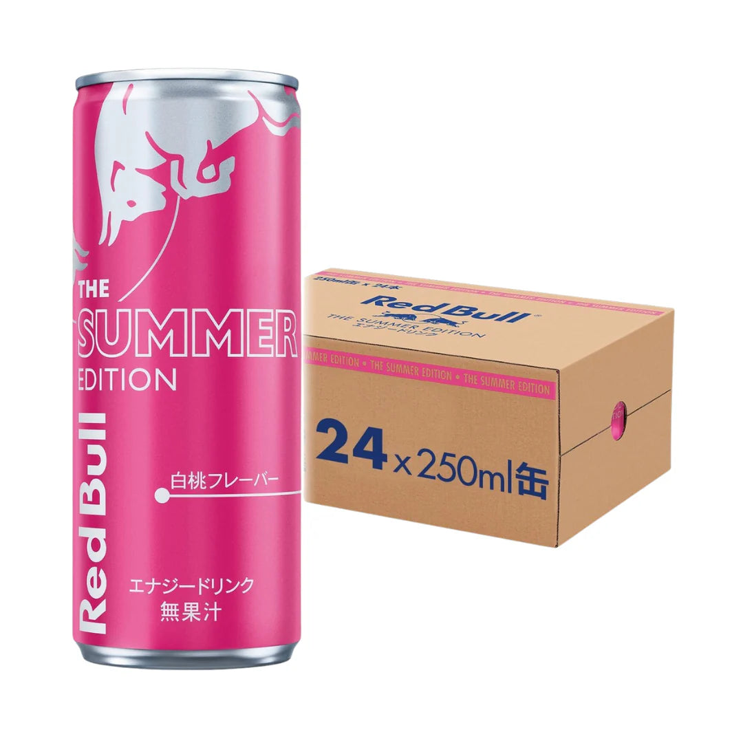 Pack X24 Red Bull White Peach 250ML (Japan)