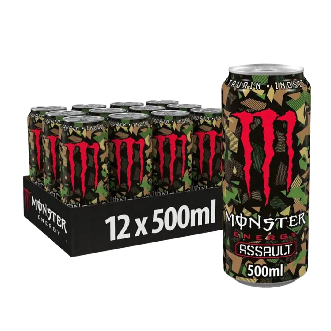 Pack X12 Monster Energy Assault