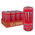 Pack X12 Monster Energy Ultra Red