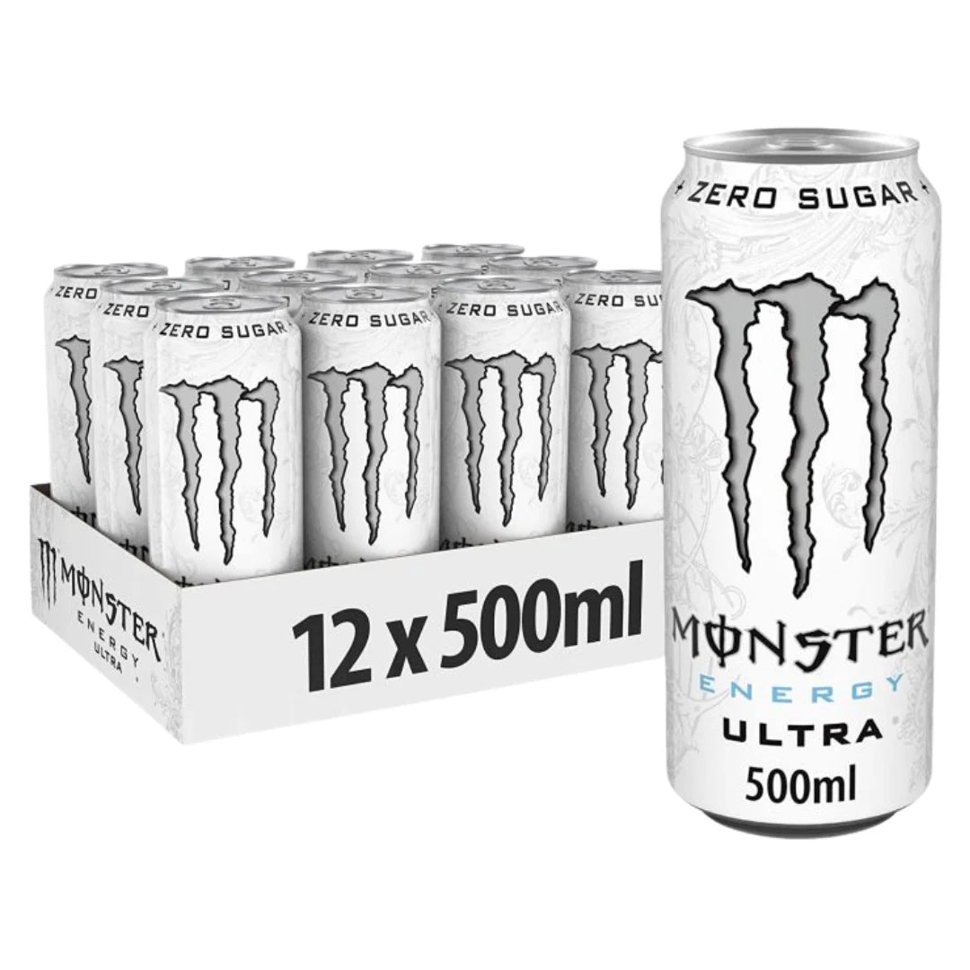 Pack X12 Monster Energy Ultra White