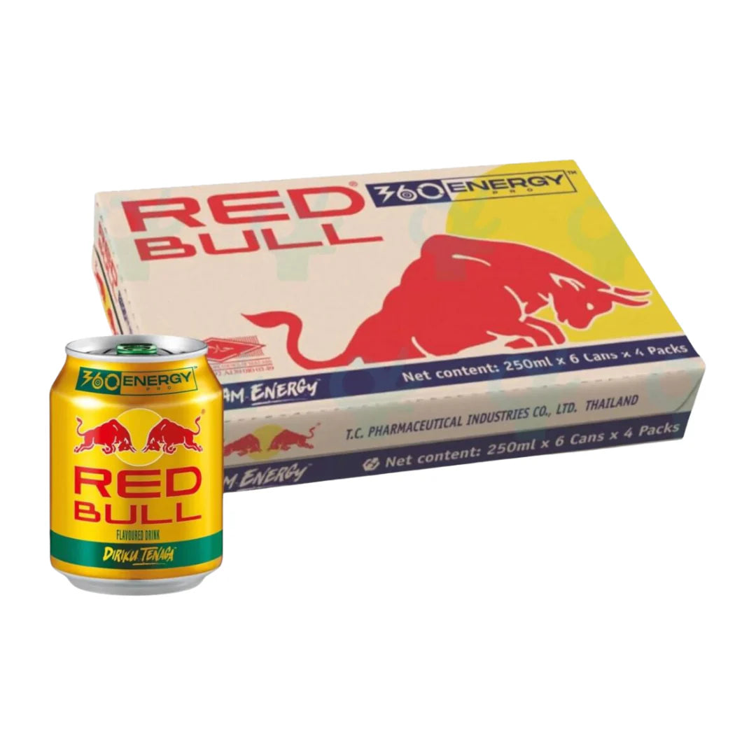 Pack X24 Red Bull Gold 360 Pro 250ML (Malaysia)