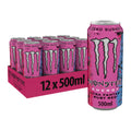 Pack X12 Monster Energy Ultra Fantasy Ruby Red