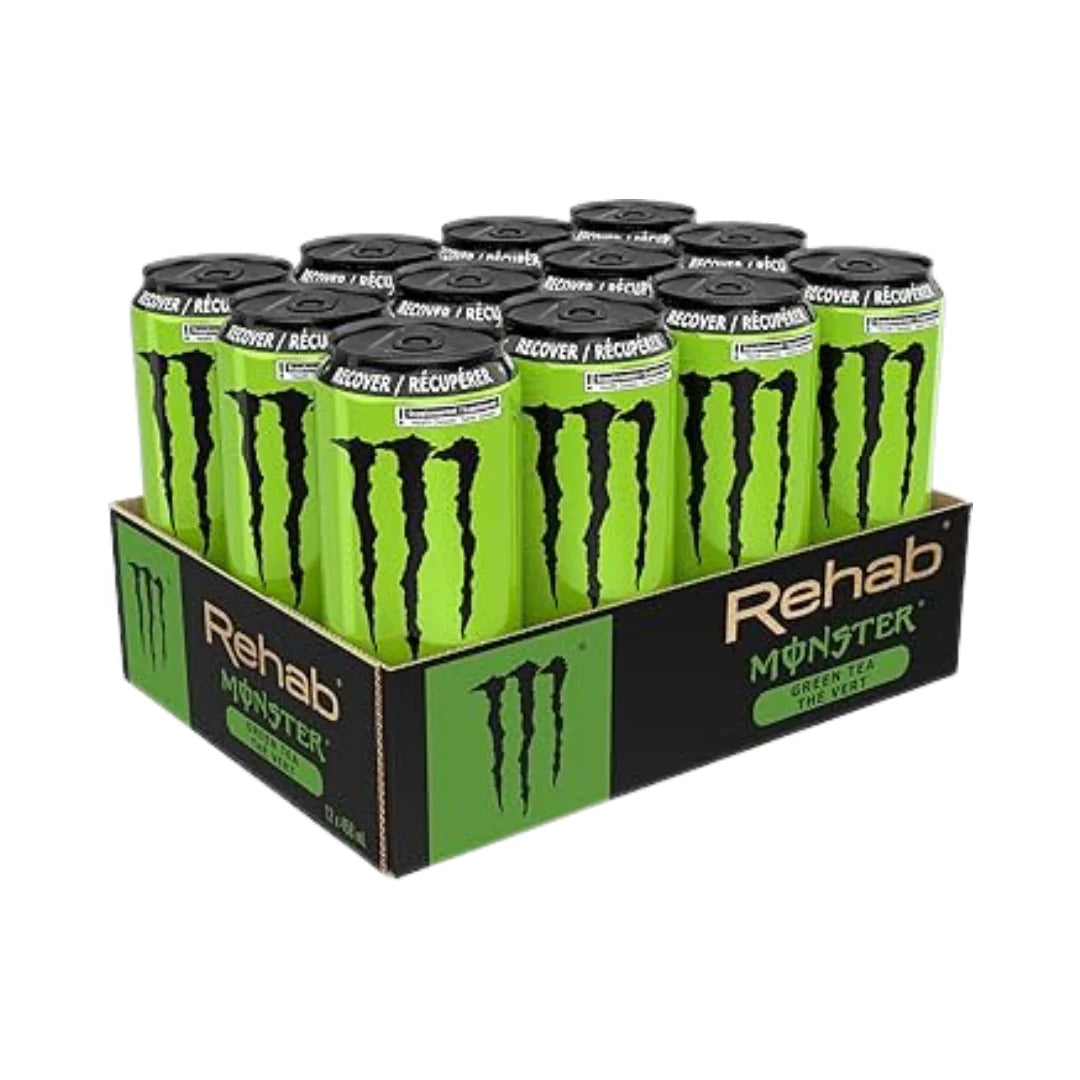 Pack X12 Monster Energy Rehab Green Tea