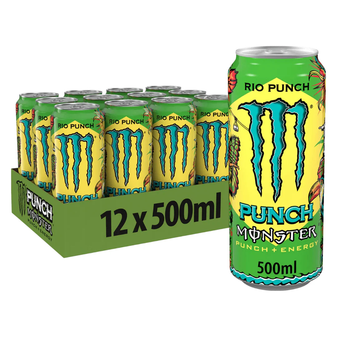 Pack X12 Monster Energy Juiced Rio Punch