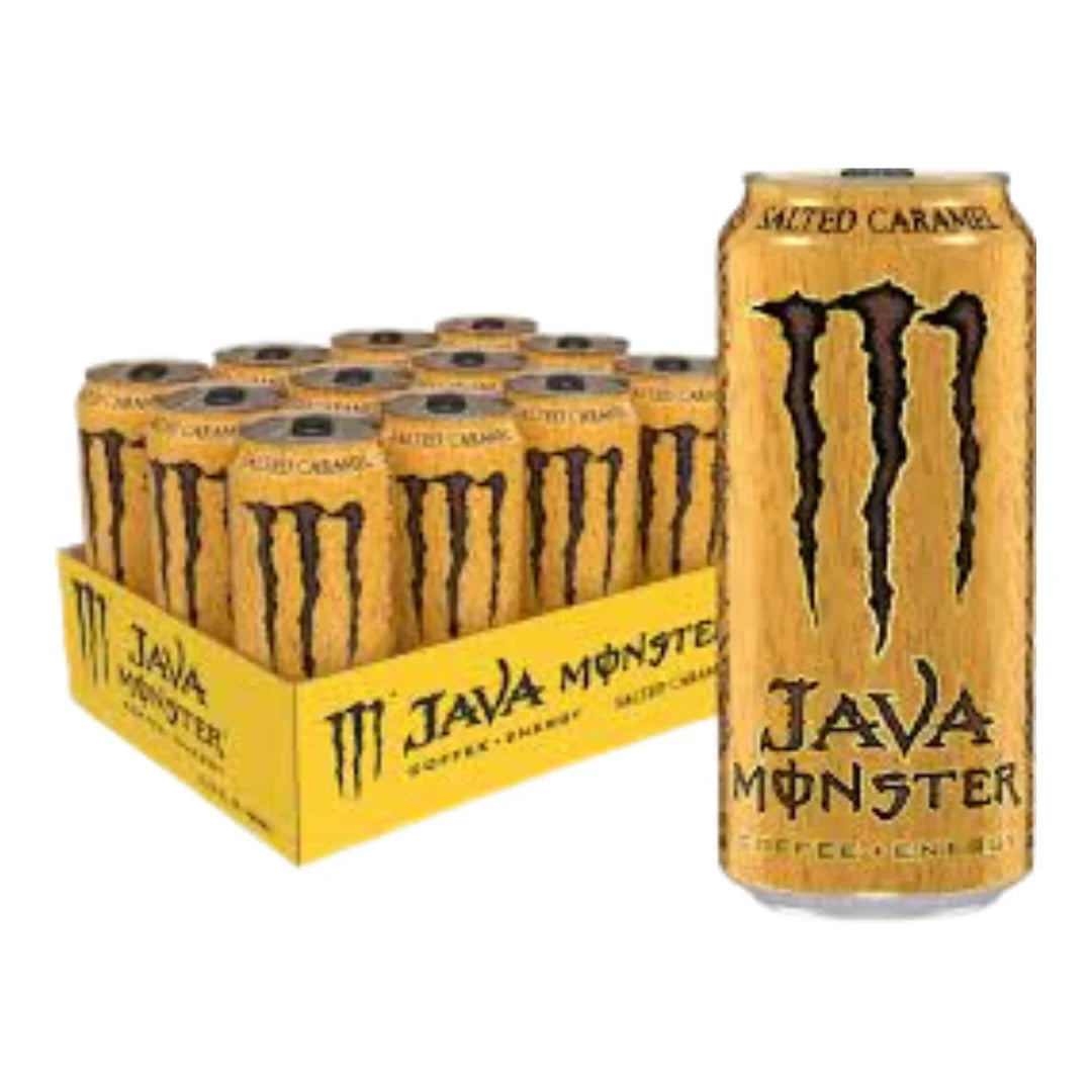 Pack X12 Monster Energy Java Salted Caramel