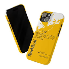Red Bull iPhone Case Yellow Edition Tropical