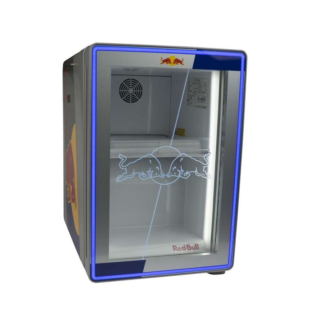 Red Bull Mini Fridge Cooler LED