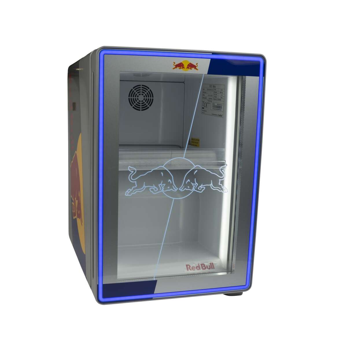 Red Bull Mini Fridge Cooler LED